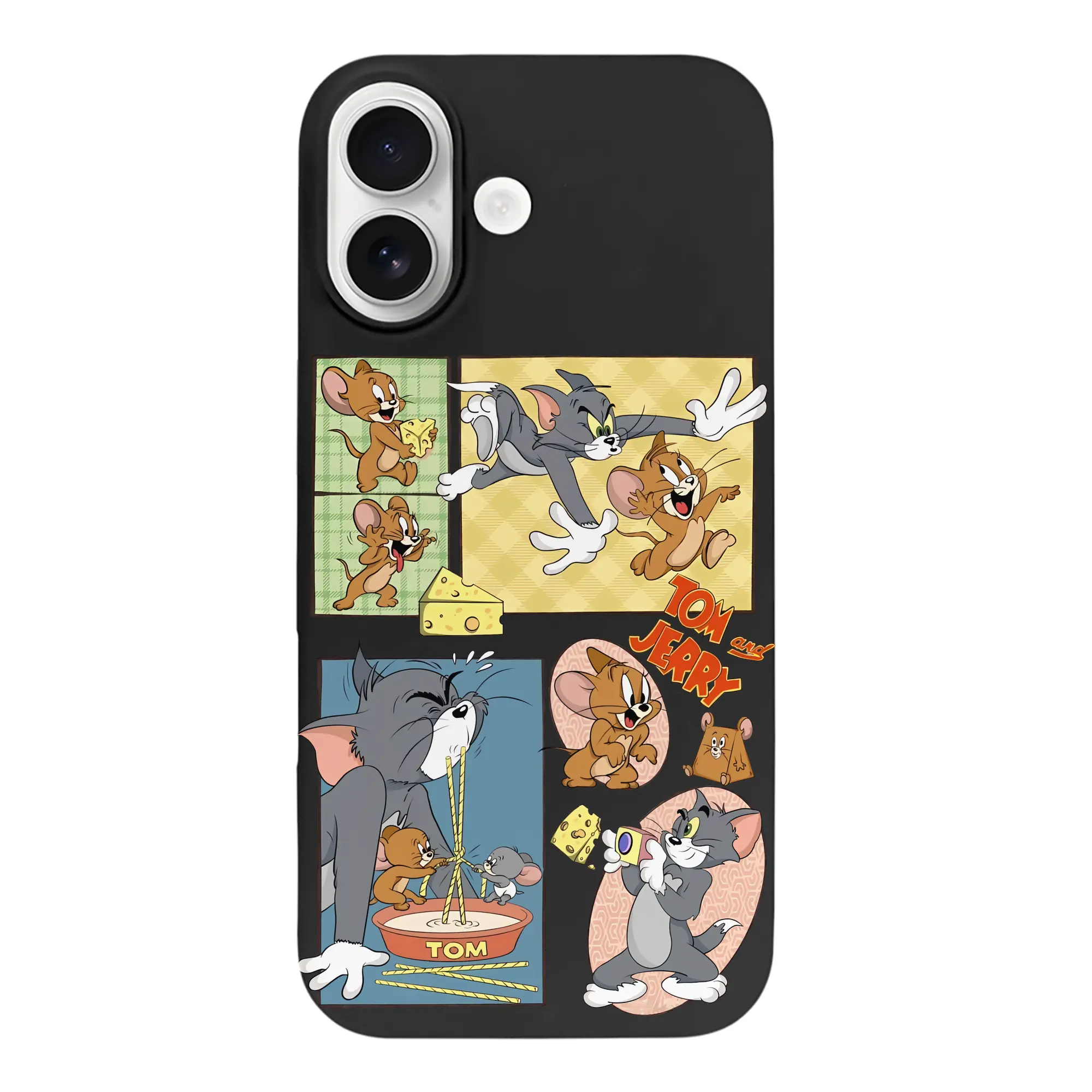 トムとジェリー グッズ トム - iPhone 17 シリーズ シリコンケース 薄型 耐衝撃 指紋防止 ソフトタッチカバー 精密フィット 傷防止 保護ケース iPhone 17/17 Air/17 Pro/17 Pro Max 対応